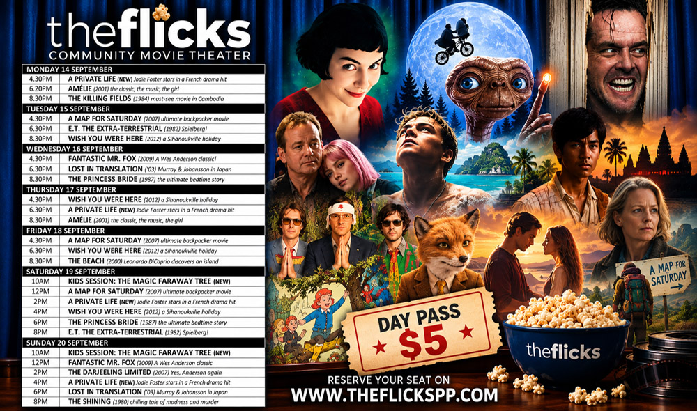 Our schedule from 14-20 September